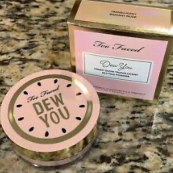 TOO FACED DEW YOU TRANSLUCENT SETTING POWDER IN RADIANT NUDE - Picture 2 of 3